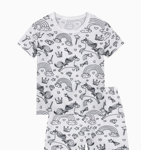 MagiColor™ Pajamas | Two Piece Set