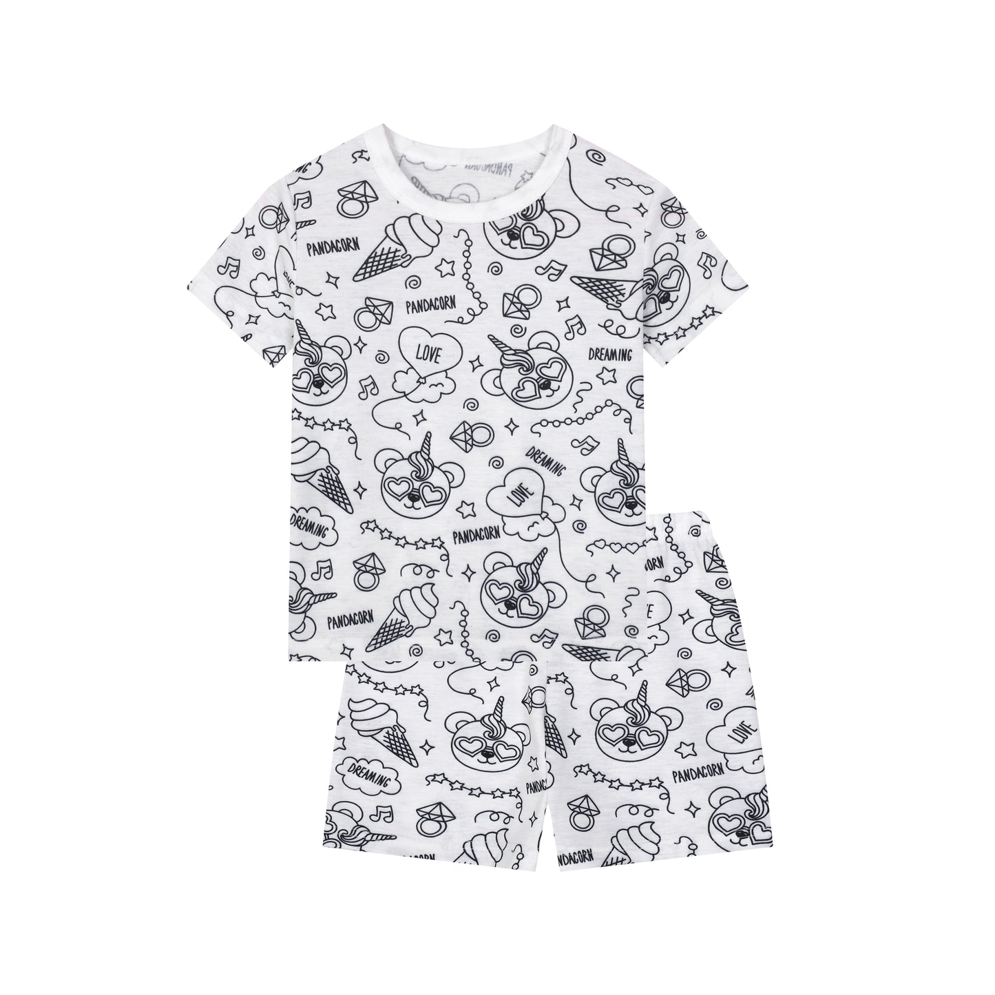 MagiColor™ Pajamas | Two Piece Set
