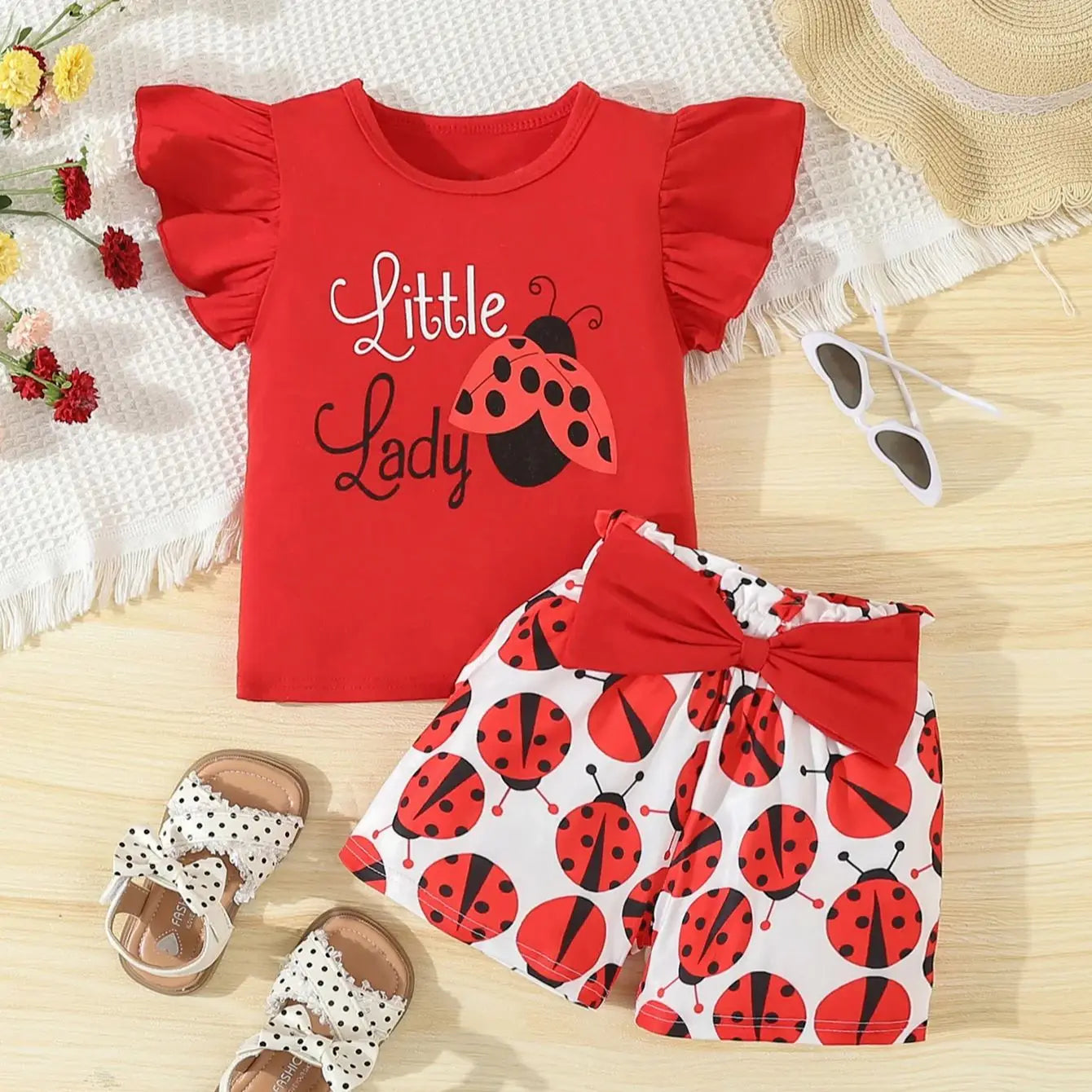 Ladybug 2pcs Set