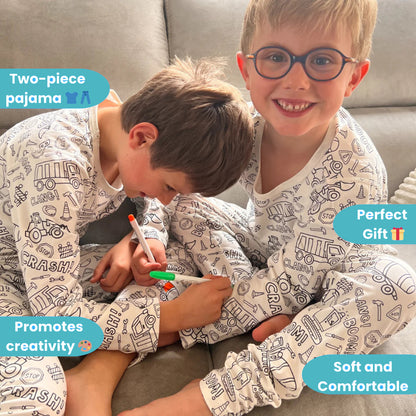 MagiColor™ Pajamas | Two Piece Set