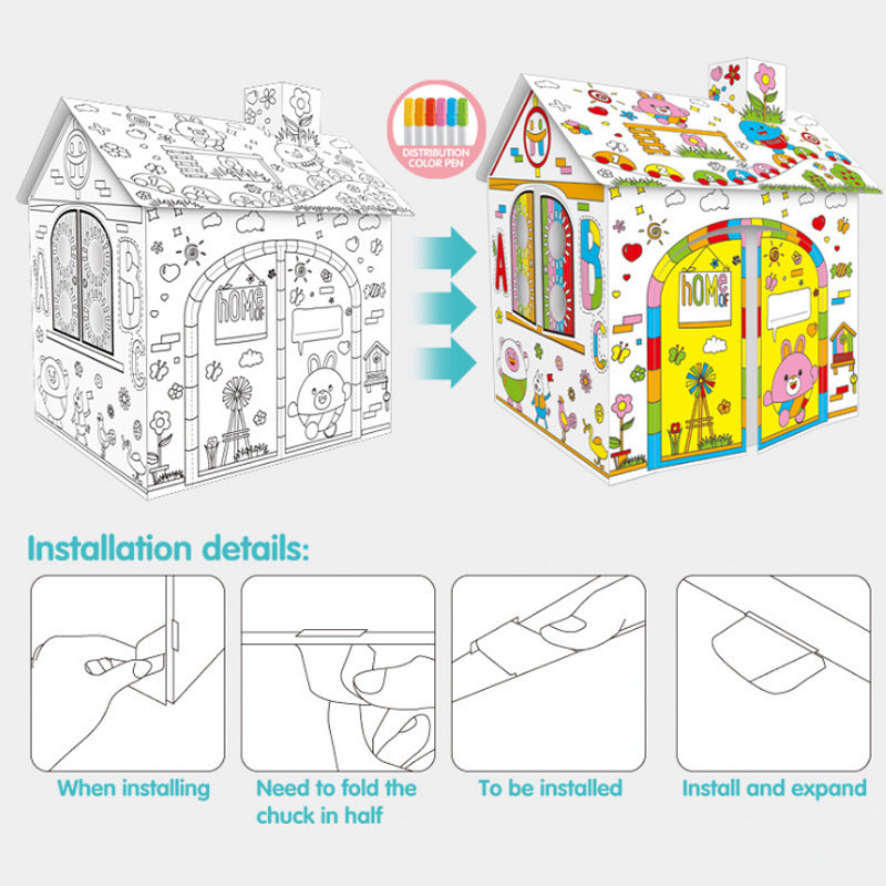 MagiColor Creative  Doodle House