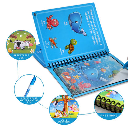 Magical Water Drawing Book